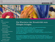 Tablet Screenshot of kuenstlerei.info